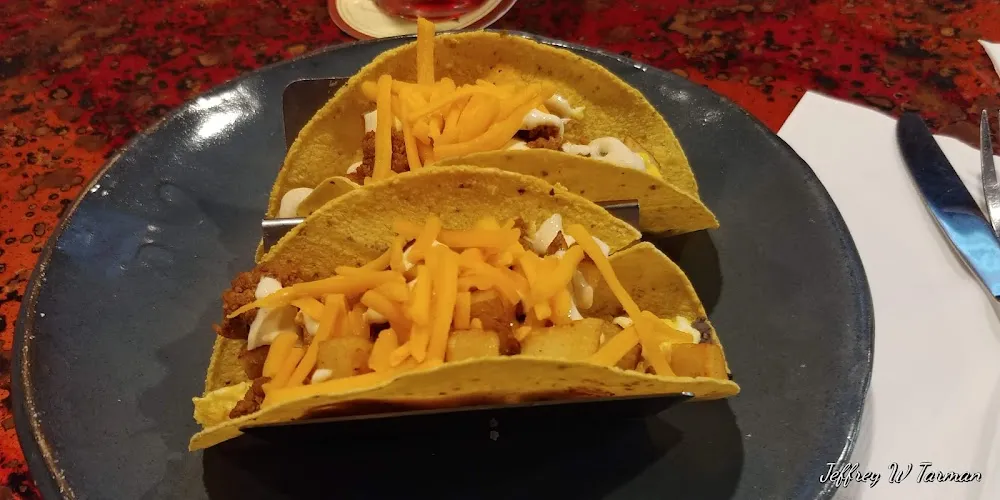 Crimson Breakfast Tacos