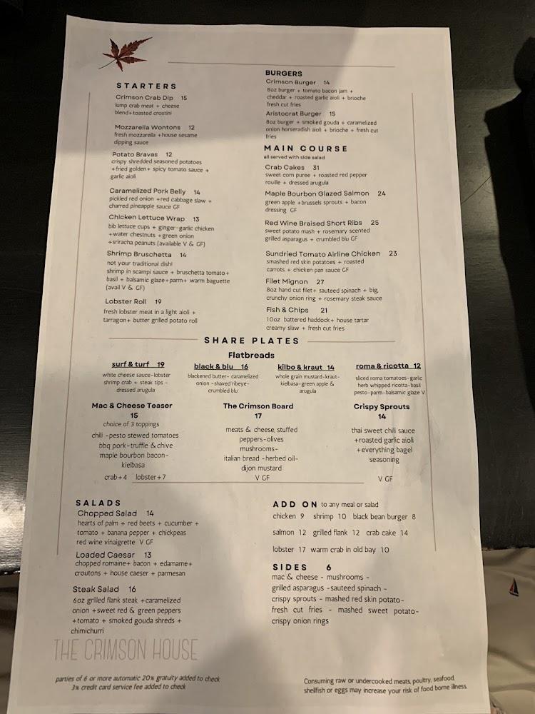 The Crimson House (K) Chicken Quesadilla